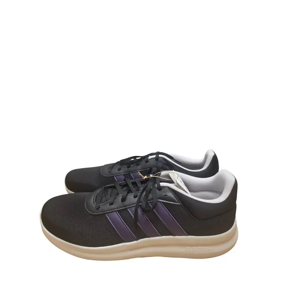 Adidas Lite Racer 4.0 Purple Black White Mens Size 13
